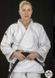 Кимоно для дзюдо ADIDAS Champion II с лицензией IJF белое с черными полосами ADIDAS J750W-200