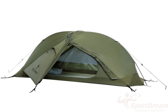 Палатка Ferrino Grit 1 Olive Green (91210MOOFR) + БЕСПЛАТНАЯ ДОСТАВКА