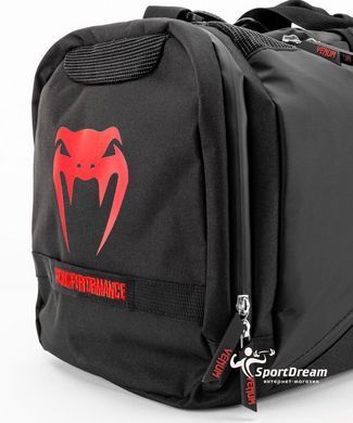 Сумка Venum Trainer Lite Evo Sports Bags Black Red VENUM-03830-100