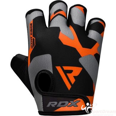 Рукавички для фітнесу RDX F6 Sumblimation Orange S