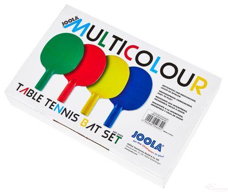 Набір для настільного тенісу Joola Multicolour 4 Bats (54830)