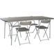 Стол со стульями Vango Orchard XL 182 Table and Chair Set Grey (TBNORCHARG10TET)