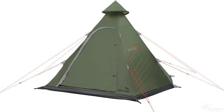 Намет чотиримісний Easy Camp Bolide 400 Rustic Green (120405) + БЕЗКОШТОВНА ДОСТАВКА