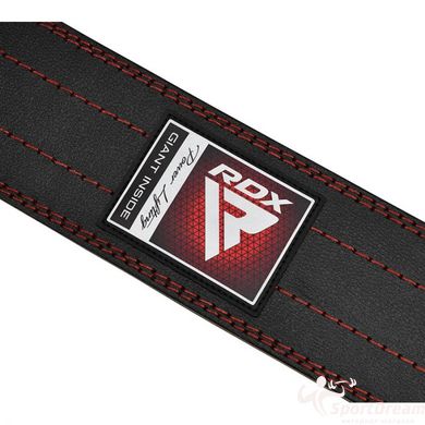 Пояс для важкої атлетики RDX Leather Black M, XL
