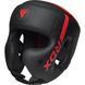 Боксерский шлем RDX F6 KARA Matte Red S