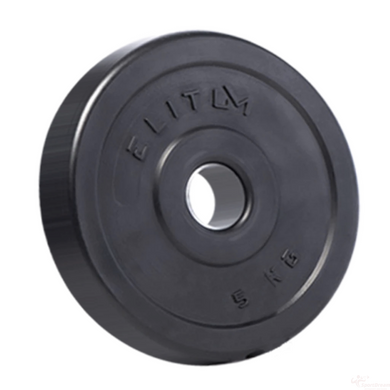 Набір композитних дисків Elitum Titan 39 кг для гантелей та штанг + 2 грифа (00-G00000236)