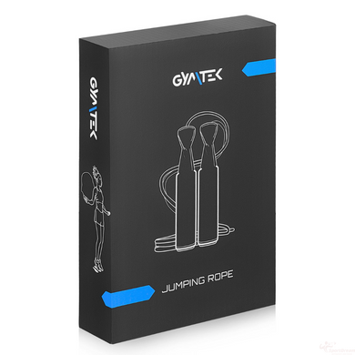 Скакалка Gymtek швидкісна з обтяжувачем, на підшипниках (G-66398)
