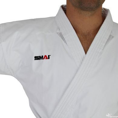 Кімоно для карате Ultimate Gi 14 OZ з ліцензією WKF біле SMAI SX-KATA-ULT - 140 см