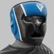 Боксерский шлем RDX AURA PLUS T-17 Blue/Black M (капа в комплекте)