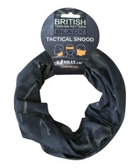 Бафф KOMBAT UK Tactical Snood мультикам черный (kb-ts-btpbl)