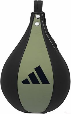 Швидкісна груша Adidas Combat 50 зелено-чорна ADIC50SB