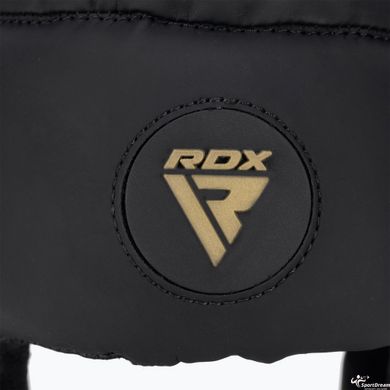 Боксерский шлем RDX F6 Matte Gold, M