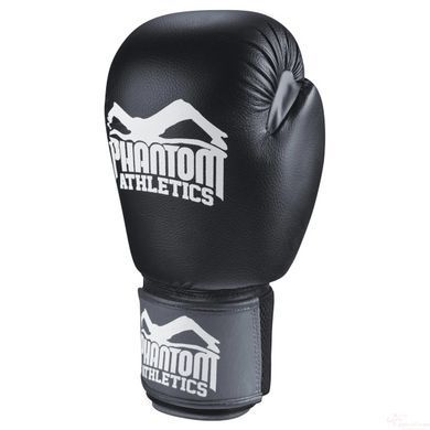 Боксерські рукавиці Phantom Ultra Black 16 унцій (PHBG1646-16)