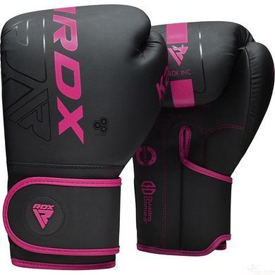 Боксерские перчатки RDX F6 MATTE PINK 8OZ