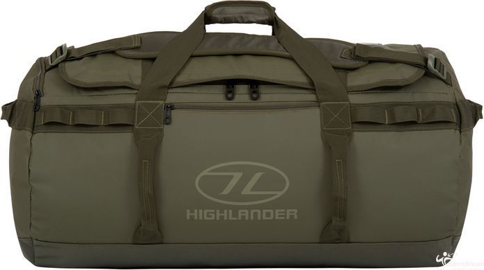 Сумка дорожная водозащитная Highlander Storm 90L Olive (DB124-OG)