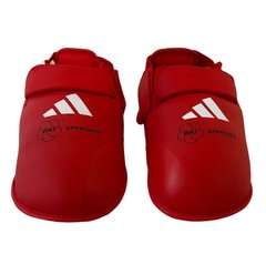 Защита стопы Adidas с лицензией WKF красный 661.50 S