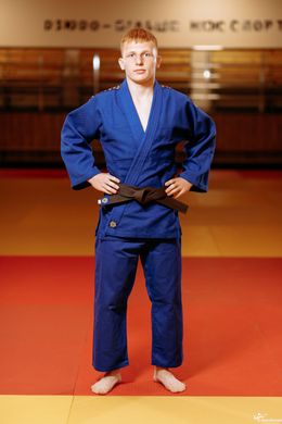 Кимоно для дзюдо Kintayo Wazari синее 650 гр/м.кв -200