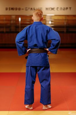 Кимоно для дзюдо Kintayo Wazari синее 650 гр/м.кв - 150
