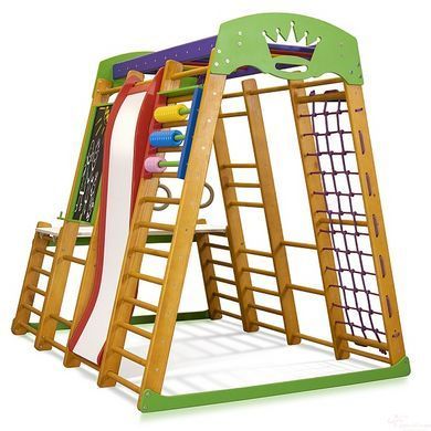 Дитячий спортивно-ігровий центр 8-в-1 SportBaby &laquo;Карапуз Plus 1-3&raquo; (Висота 150 см)
