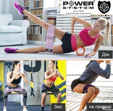 Набір тканевих резинок для пілатесу Power System PS-4097 Booty Band Set