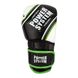 Боксерские перчатки PowerSystem PS 5006 Contender Black/Green Line 16 унций