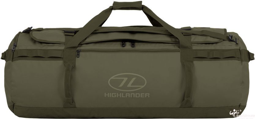 Сумка дорожная водозащитная Highlander Storm 120L Olive (DB125-OG)