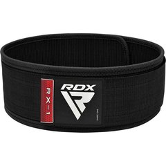 Пояс для важкої атлетики RDX RX1 Weight Lifting Belt Black S, S