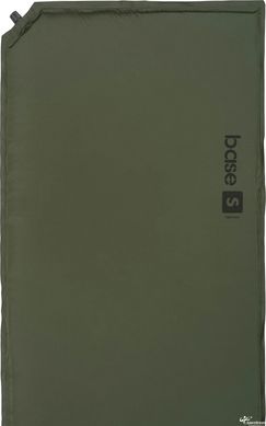 Килимок самонадувний Highlander Base S Self-inflatable Sleeping Mat 3 cm Olive (SM100-OG)