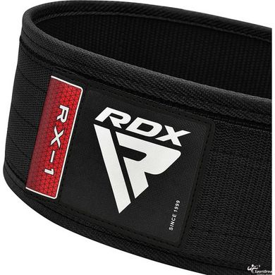 Пояс для важкої атлетики RDX RX1 Weight Lifting Belt Black S