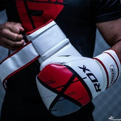 Боксерские перчатки RDX F7 Ego Red 12 унций