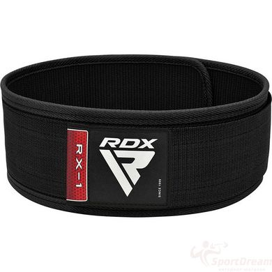 Пояс для важкої атлетики RDX RX1 Weight Lifting Belt Black S, S