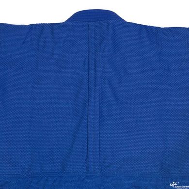 Кімоно для дзюдо ADIDAS Champion II з ліцензією IJF Slim Fit синє з білими смугами ADIDAS J750B SF -150