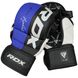 Перчатки ММА RDX T6 Plus Rex Blue S (капа в комплекте)