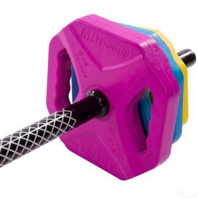 Штанга для фітнесу (фітнес памп) MDbuddy FI-2704 довжина-1,4м 30мм 20кг