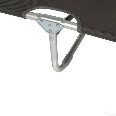 Кровать раскладная Bo-Camp Sun Lounger 3 Positions Anthracite (1304480) + БЕСПЛАТНАЯ ДОСТАВКА