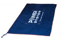 Полотенце для фитнеса и спорта Power System PS-7005 Gym Towel (100*50см.) Темно-синий