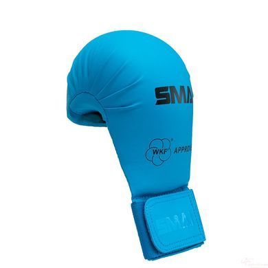 Перчатки для каратэ с лицензией WKF синие SMAI sm p101 - XL