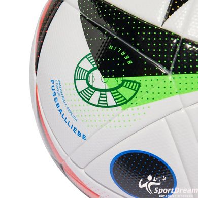 Футбольный мяч Adidas Fussballliebe Euro 2024 League Box IN9369 (размер 4)
