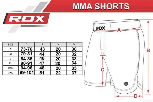 Шорти MMA RDX T15 CAMO-S