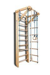 Шведская стенка SportBaby Sport 2-240 (высота 240 см) из древесины, до 130 кг