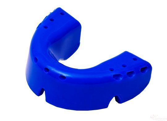 Капа OPRO Gold Braces под брекеты взрослая (возраст 11+) Dark Blue/Pearl (art.102506002), Синий