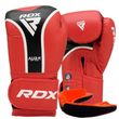 Боксерские перчатки RDX AURA PLUS T-17 Red/Black 12 унций (капа в комплекте)