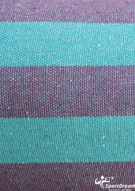 Гамак гавайський Jumi Garden тканинний з чохлом синій із зеленим