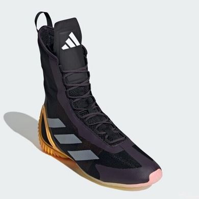 Взуття для боксу (боксерки) Adidas Speedex Ultra чорно/жовтий IF0478