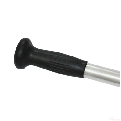 Ручка для верхньої тяги York Fitness 50см пряма з гумовими рукоятками, хром (Y-36155)