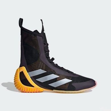 Взуття для боксу (боксерки) Adidas Speedex Ultra чорно/жовтий IF0478