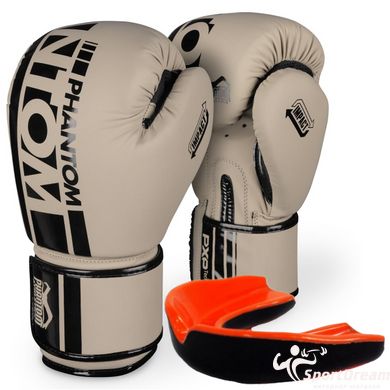 Боксерські рукавиці Phantom APEX Sand 10 унцій (капа в подарунок)