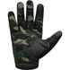 Рукавички для фітнесу RDX T2 Touch Screen Friendly Full Fingerf Army Green M, XL