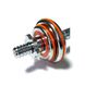 Dumbbells assembled 2 pcs x 5 kg with an orange damper HA-DD10 orange